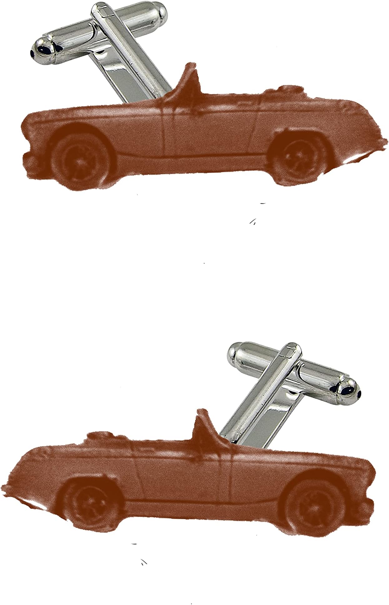Classic British car Midget Mk2 ref135 COPPER EFFECT Cufflinks classic car