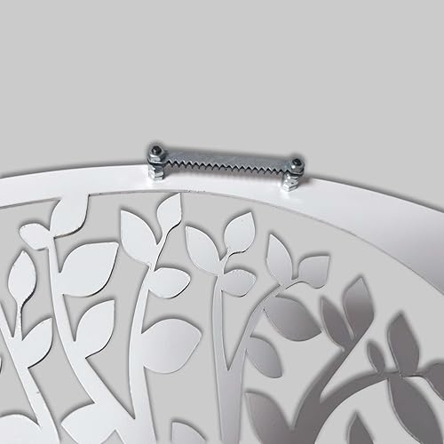 Miniatura 6 de Venovez Arte de pared de madera de metal, arte de pared de árbol de la vida de Yinyang, colgante de pared, decoración de pared, árbol de la vida