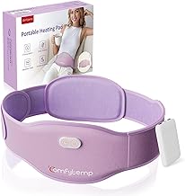 Comfytemp Große Wärmegürtel Periode mit 5000mAh Akku für Perioden Bauch und Rücken, 16x150cm Kabellos Heizgürtel Menstruations Bauchwärmer Rückenwärmer mit USB Geschenke für Mütter, Frauen, Mama
