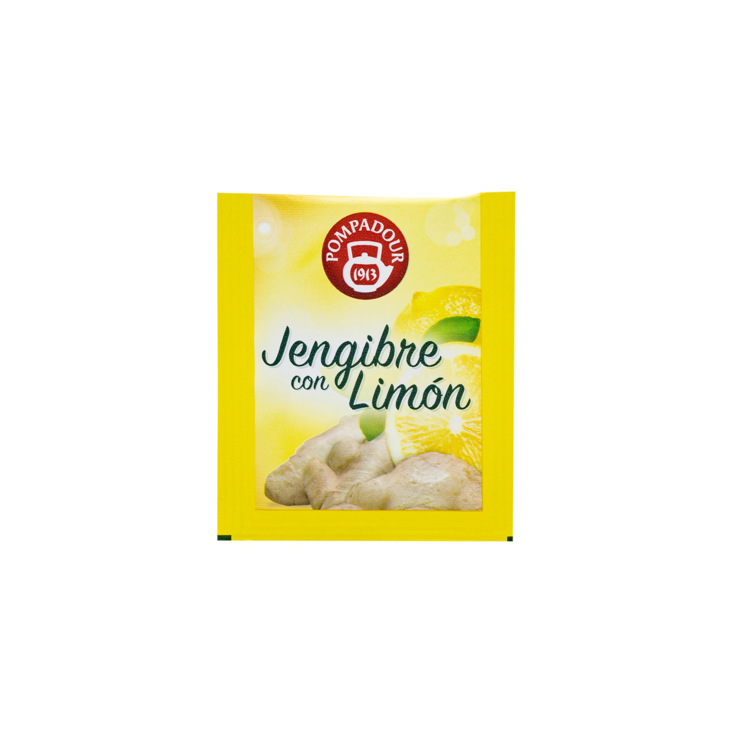 Pompadour Infusion Jengibre con Limón, 20 Bolsitas