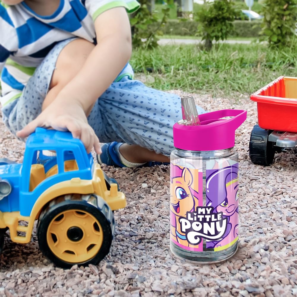 2 Gourdes Pliantes Vandor 12 Oz My Little Pony - Modèle #42010 - Neuf Sous Blister