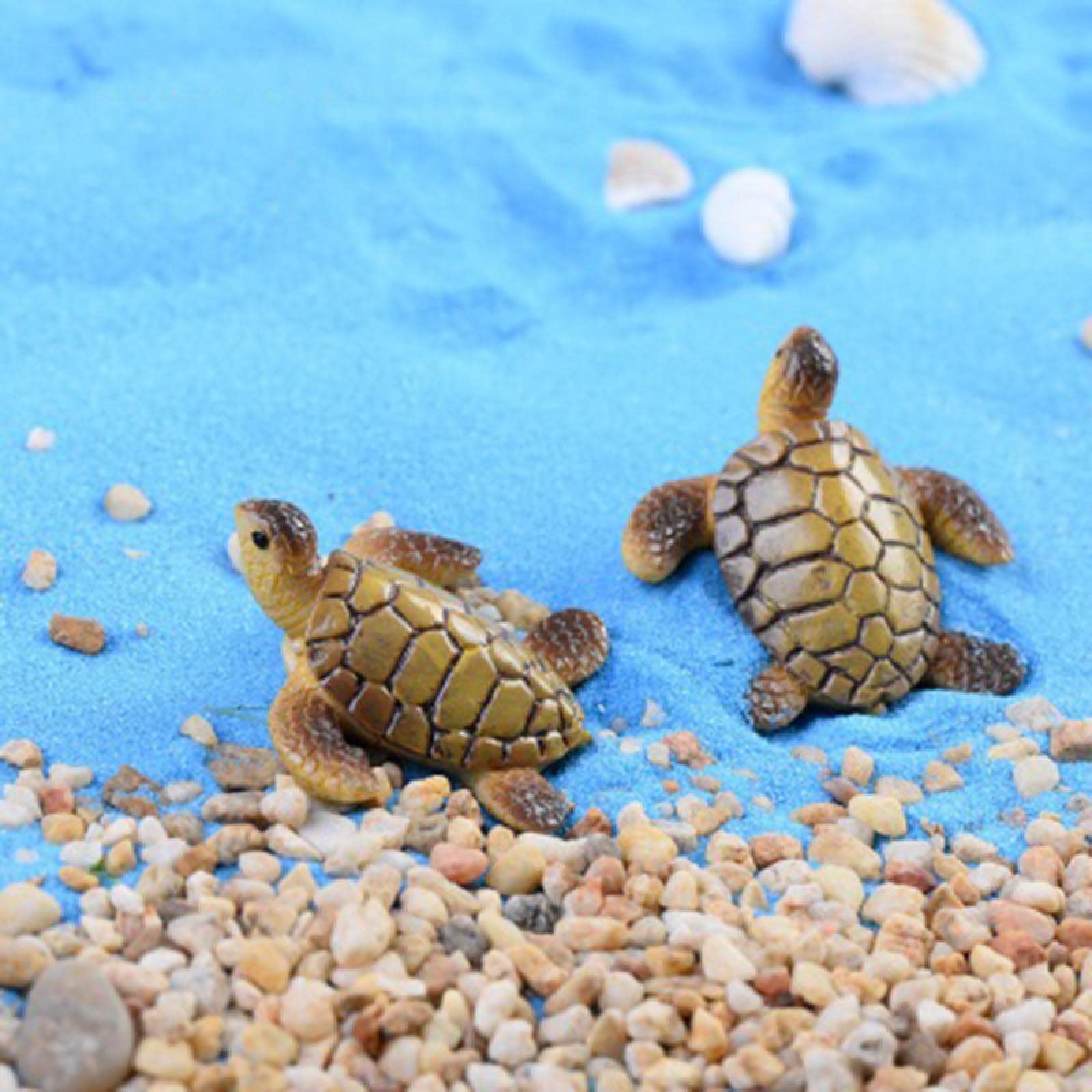 Tortue de mer miniature pour bricolage et artisanat deco