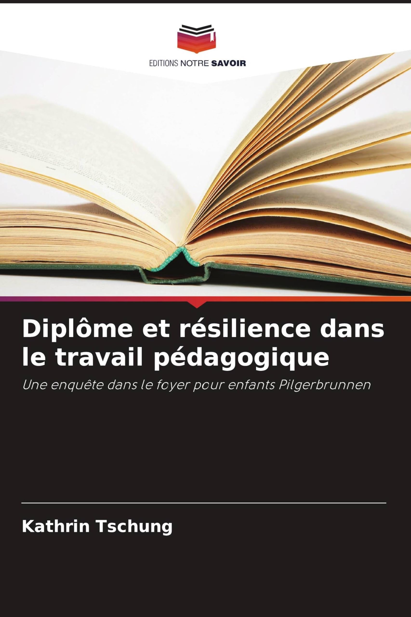 Diplôme et résilience dans le travail pédagogique: Une enquête dans le foyer pour enfants Pilgerbrunnen