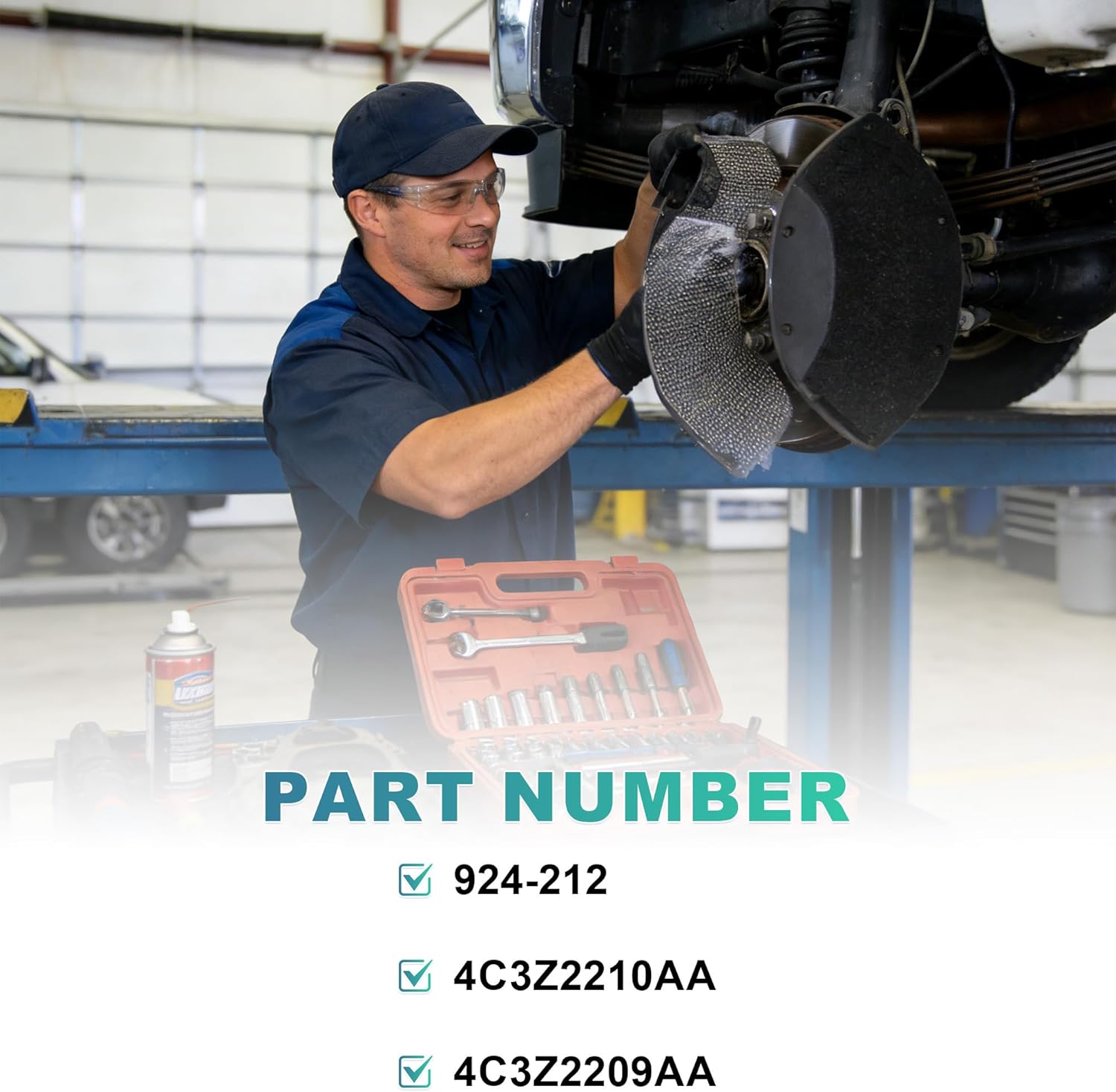 Rear Brake Dust Shield Backing Plates Pair For 2000-2005 Ford Excursion For 2000-2010 Ford F-250 Super Duty For 1999-2015 Ford F-350 Super Duty For 2011-2014 F-450 F-550 Super Duty 924-212