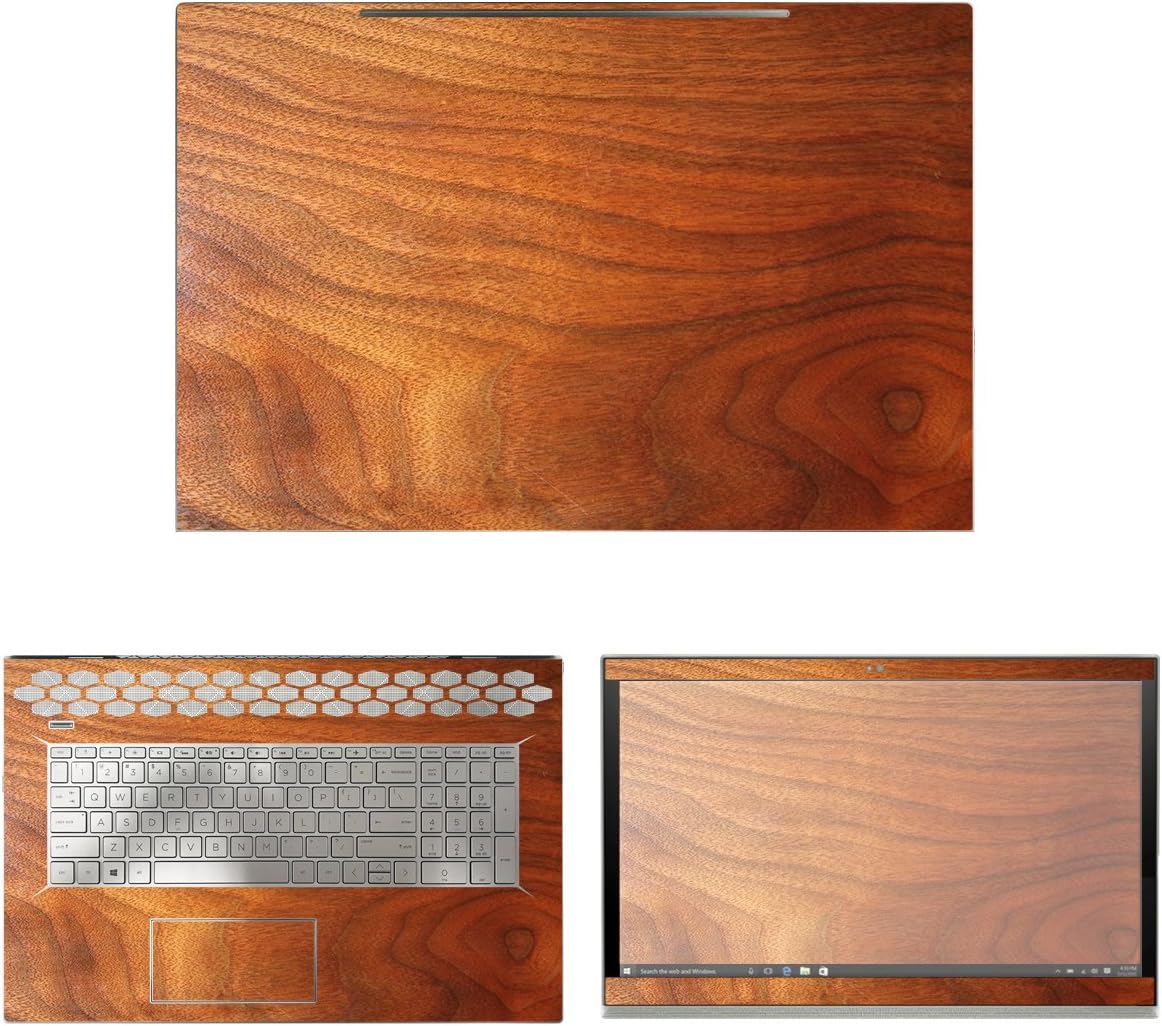 Decalrus - Protective Decal Wood Skin Sticker for HP Envy 17M-BW0013DX (17.3" Screen) case Cover wrap HPenvy17m_bw0013dx-155