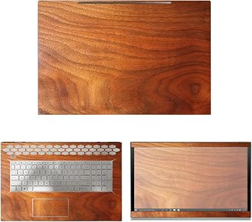 Decalrus - Protective Decal Wood Skin Sticker for HP Envy 17M-BW0013DX 17.3" Screen case Cover wrap HPenvy17m_bw0013dx-155