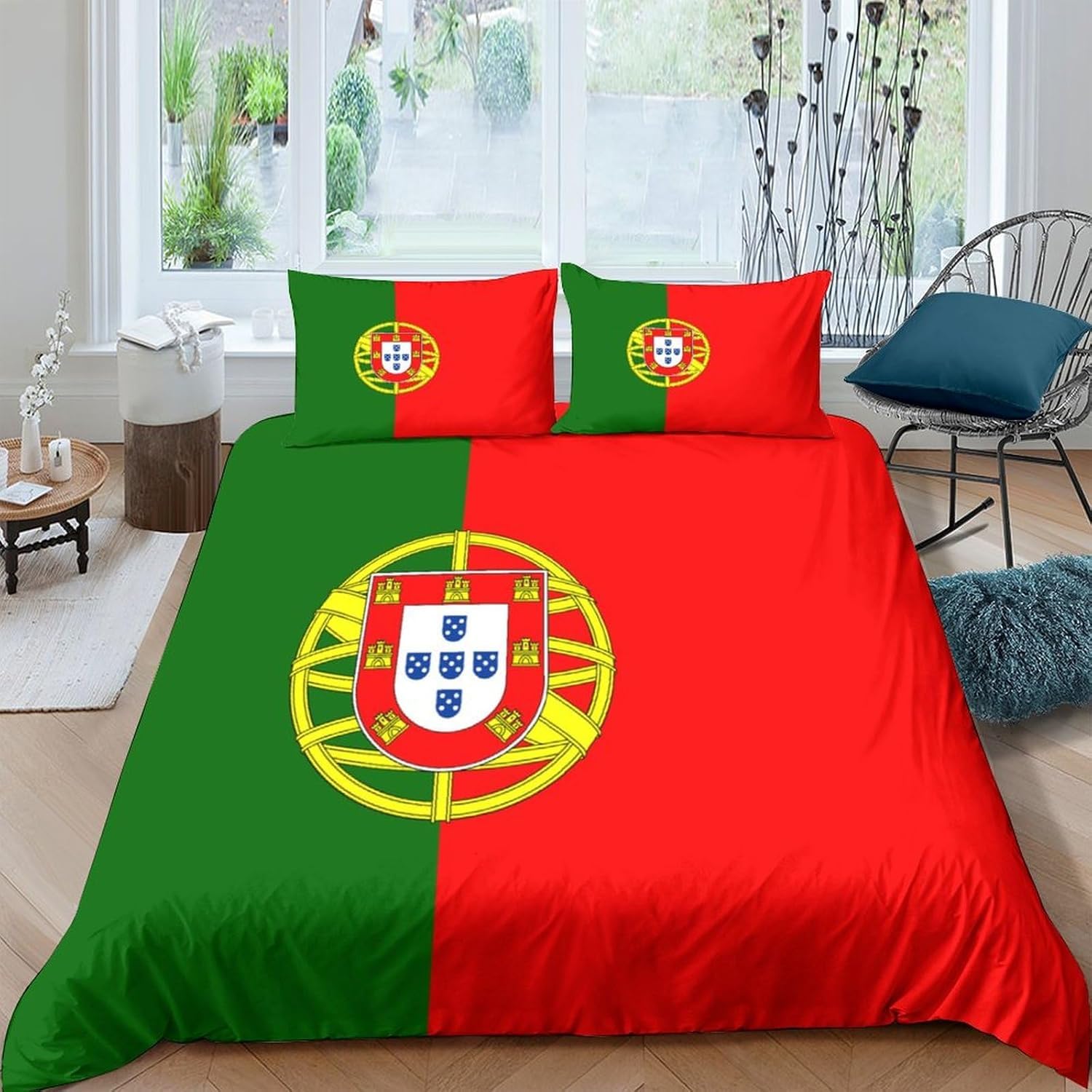 Housse de couette Portugal 220x240 pour transformer votre chambre en sanctuaire de supporter