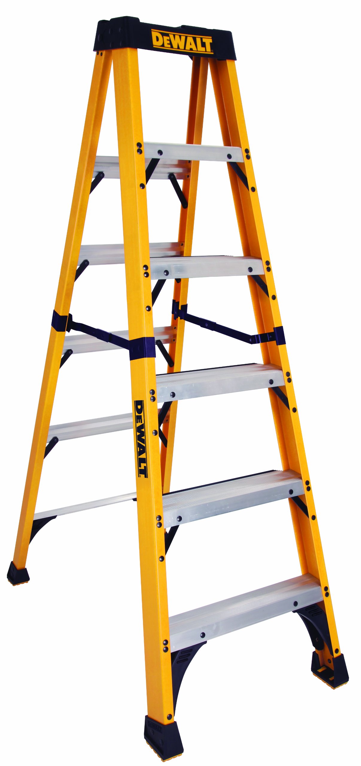 DeWalt Type IAA 375lb Rated FG Stepladder 6' DXL3410-06