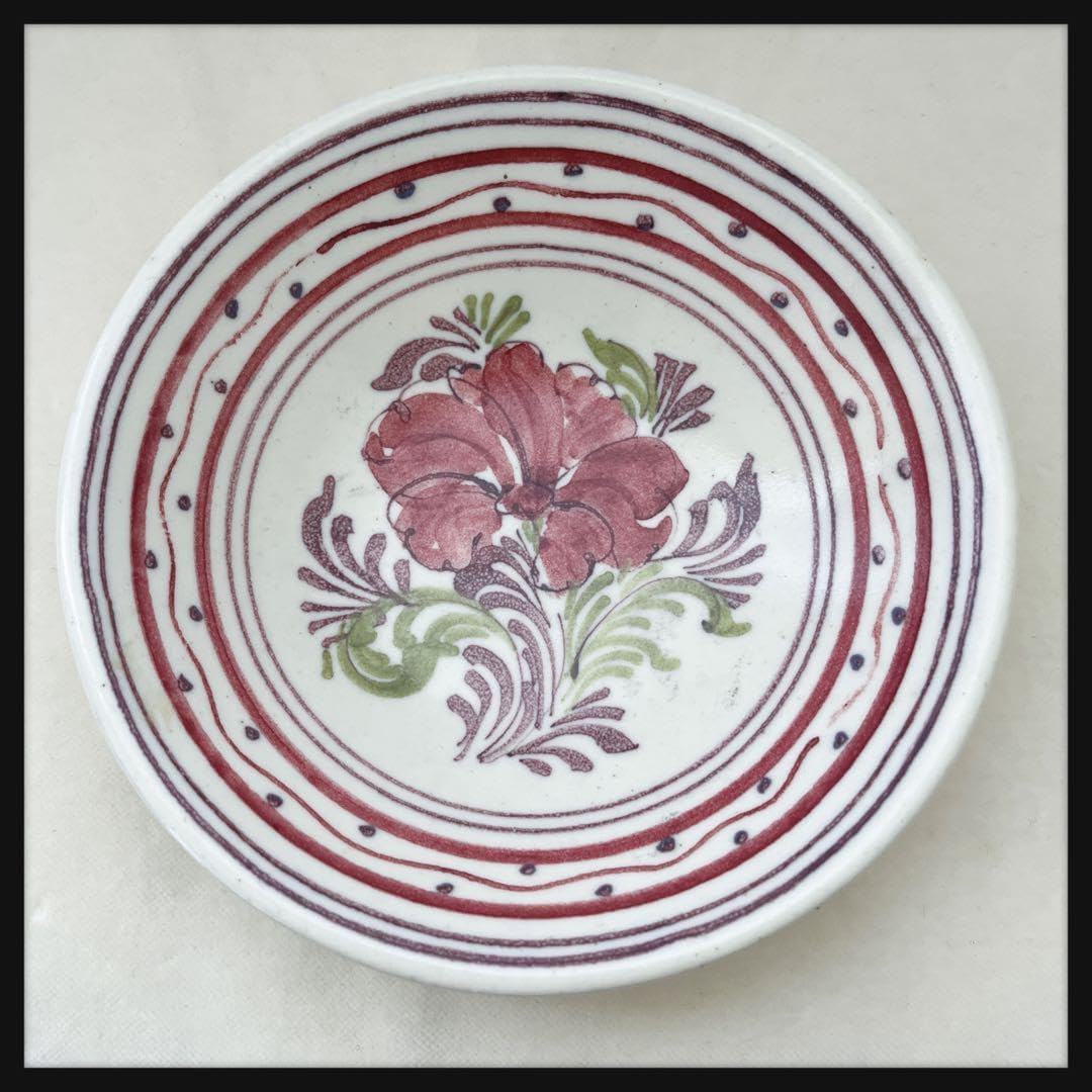 マヨルカ焼き スペイン ハンドペイント 壁掛けプレート 新