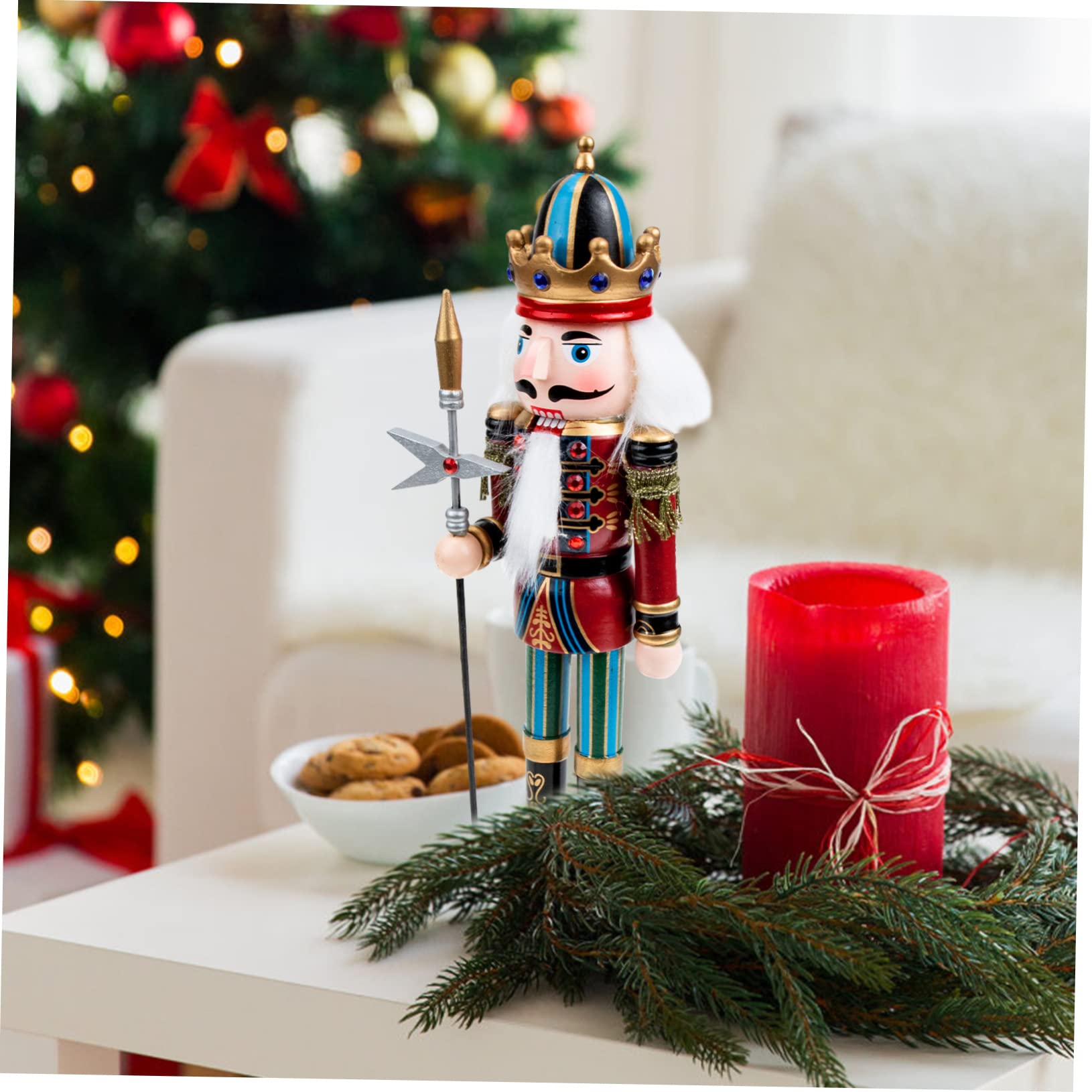 ULTECHNOVO Ornement De Noël Figurine De Soldat Casse