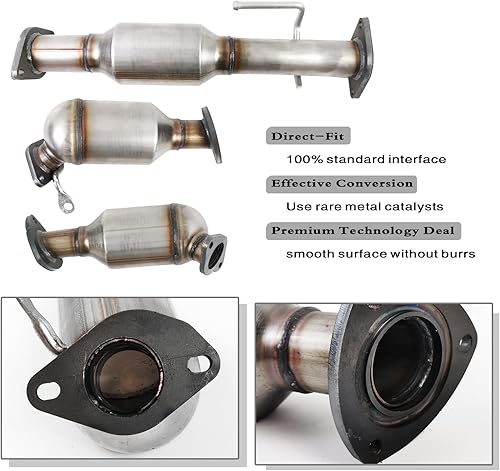 Miniatura 2 de Osakesukar Convertidor catalítico de alto flujo de estilo de fábrica compatible con Chevrolet Traverse 2009-2017Buick Enclave 2008-2017GMC Acadia