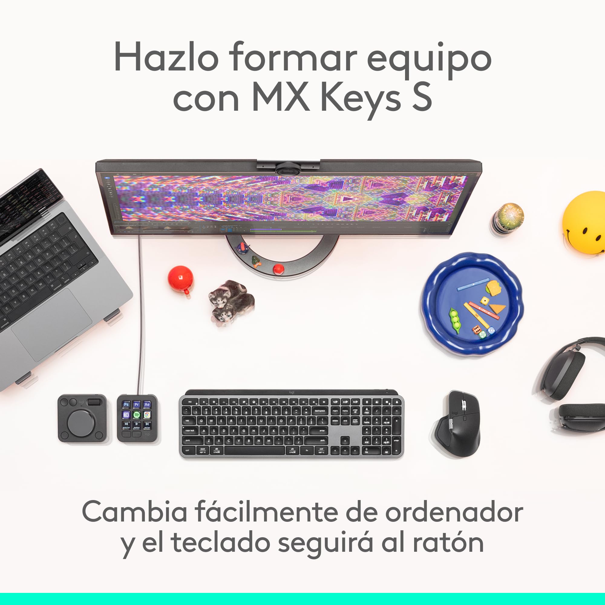 Logitech MX Master 4, ratón inalámbrico ergonómico con Respuesta háptica Avanzada, Desplazamiento ultrarrápido, Carga USB-C, Bluetooth, Windows, macOS - Negro