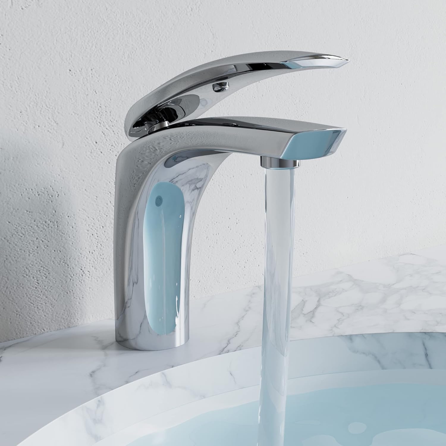 Dowell Single Hole Bathroom/Lavatory Faucet Vanity Faucet,Chrome 8001 017 01