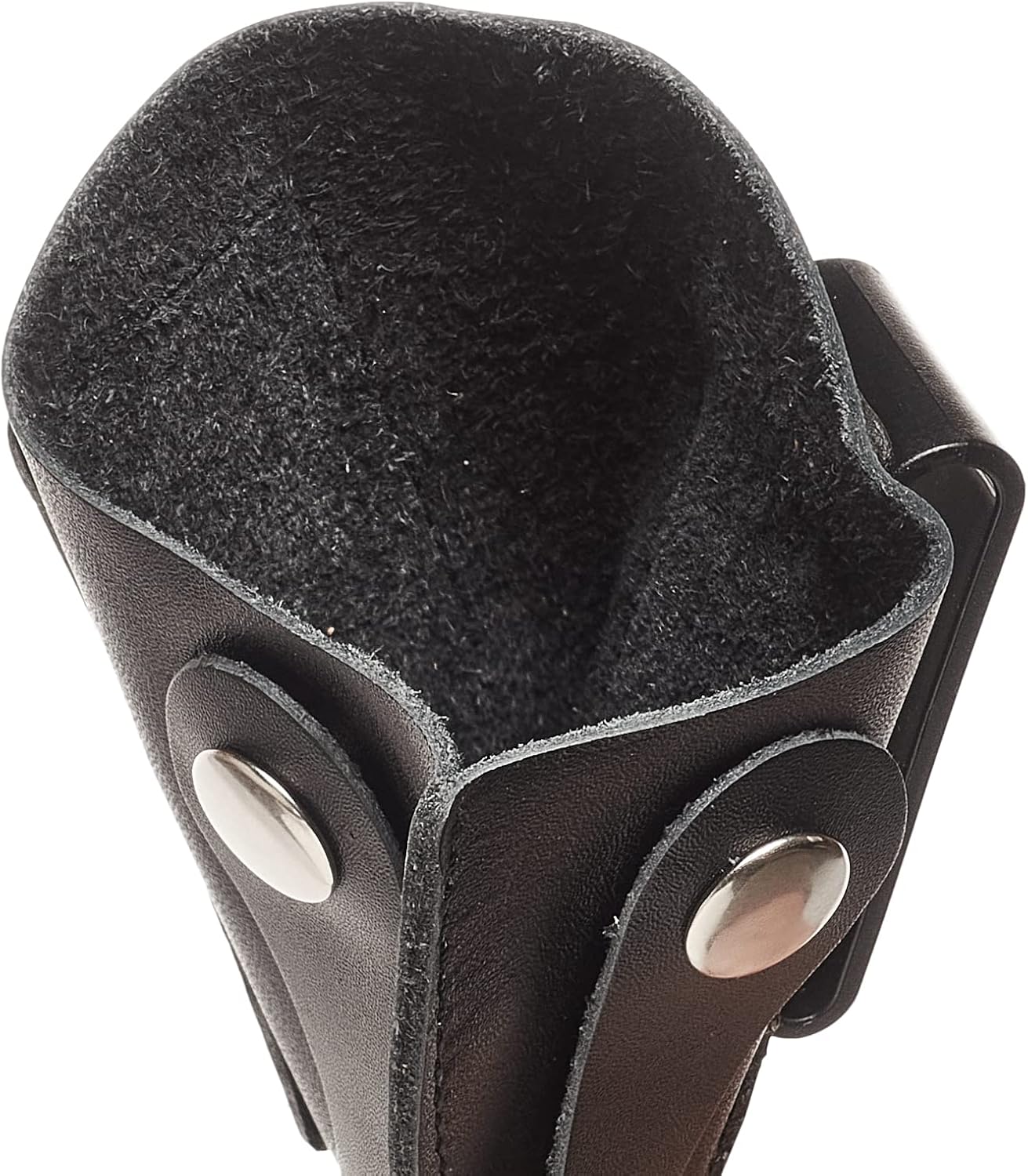 Smith&Wesson J Frame Holster, IWB Leather Holster for S&W Models 442, 642, Airweight 637, 638, 640 .38 Special, Concealed Carry Genuine Leather Holster with Belt Clip, Handmade (KM146)