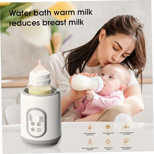 Miniatura 5 de Calentador de biberones de descongelación rápida PP portátil calentador de botellas con control de temperatura inteligente para leche materna
