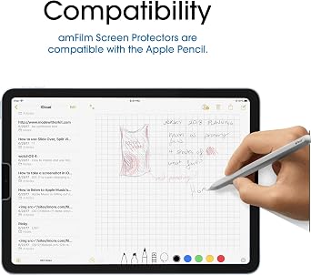 TechMatte Screen Protector Compatible with iPad Air 5/Air 4/iPad Pro 11