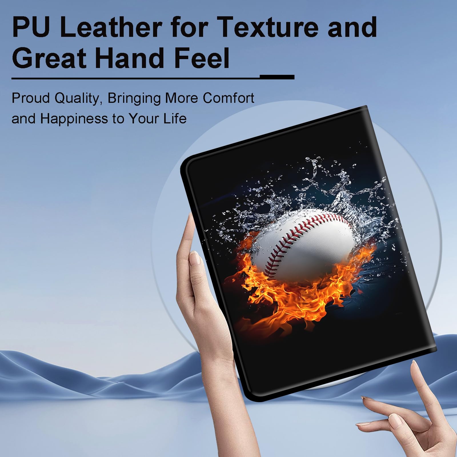 Funda para tablet Kindle Paperwhite/Colorsoft Signature Edition de 7 pulgadas de 12ª generación 2024 para niños y niñas, lector electrónico de piel sintética, funda de viaje portátil con soporte para