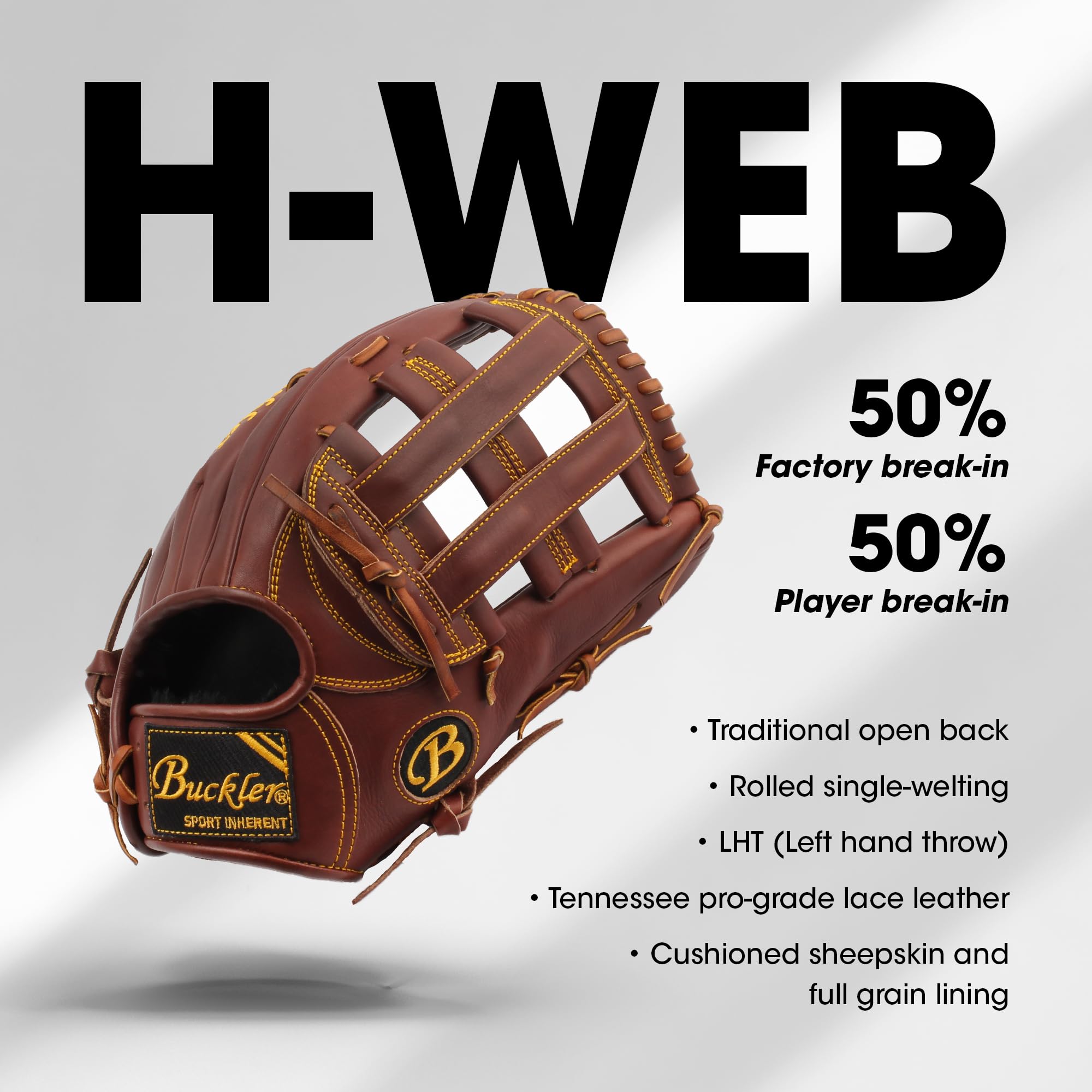 Pro Buckler Baseball Glove Buckler 'Core' Series Pro-1 - 12.75