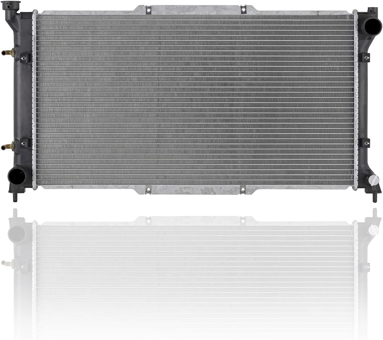 Radiator - Pacific Best Inc. Compatible/Replacement for 1839 95-99 Subaru Legacy/Outback Automatic L4 2.2L, May'97-99 2.5L - Plastic Tank Aluminum Core, 1-Row