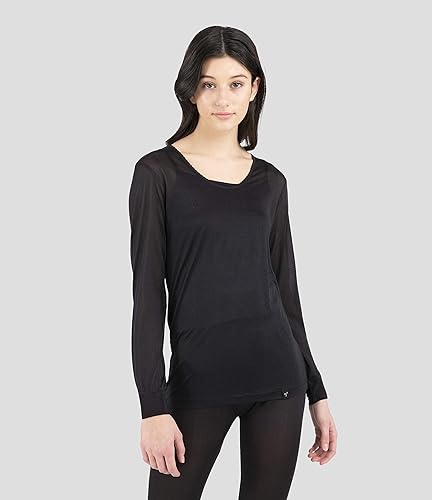 Vista 3 de Terramar Thermasilk Pointelle Scoop para mujer