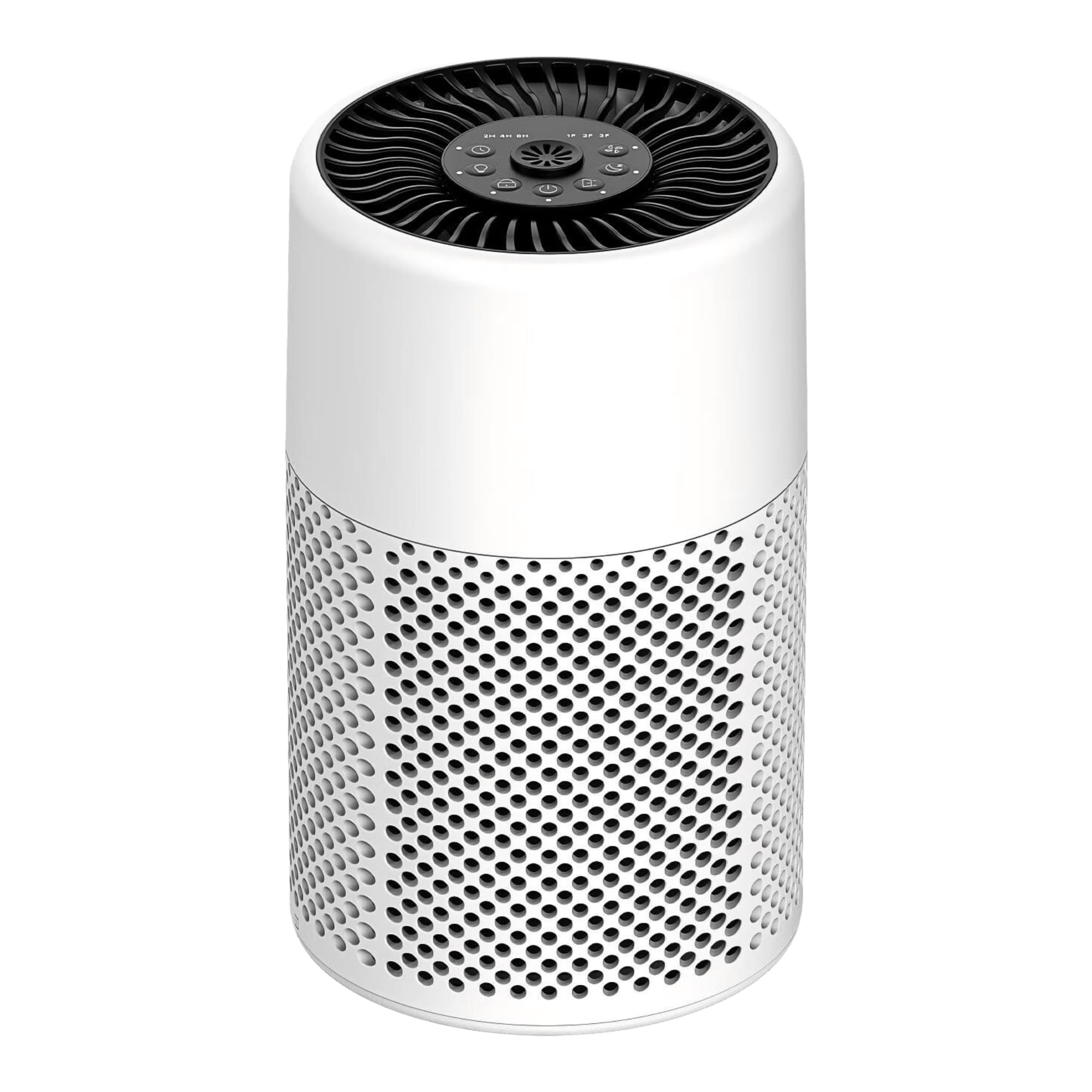 CHIVALZ Piccolo purificatore d'aria 2588 crema con filtro di ricambio standard, purificatore d'aria HEPA portatile, 1 confezione