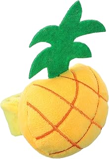 Angoily Alfiletero De Piña Para Coser En La Muñeca Para Sujetar Patchwork Bonito Alfiletero De Tela Suministros De Costura Organizadores De Alfileres De Franela Amarilla