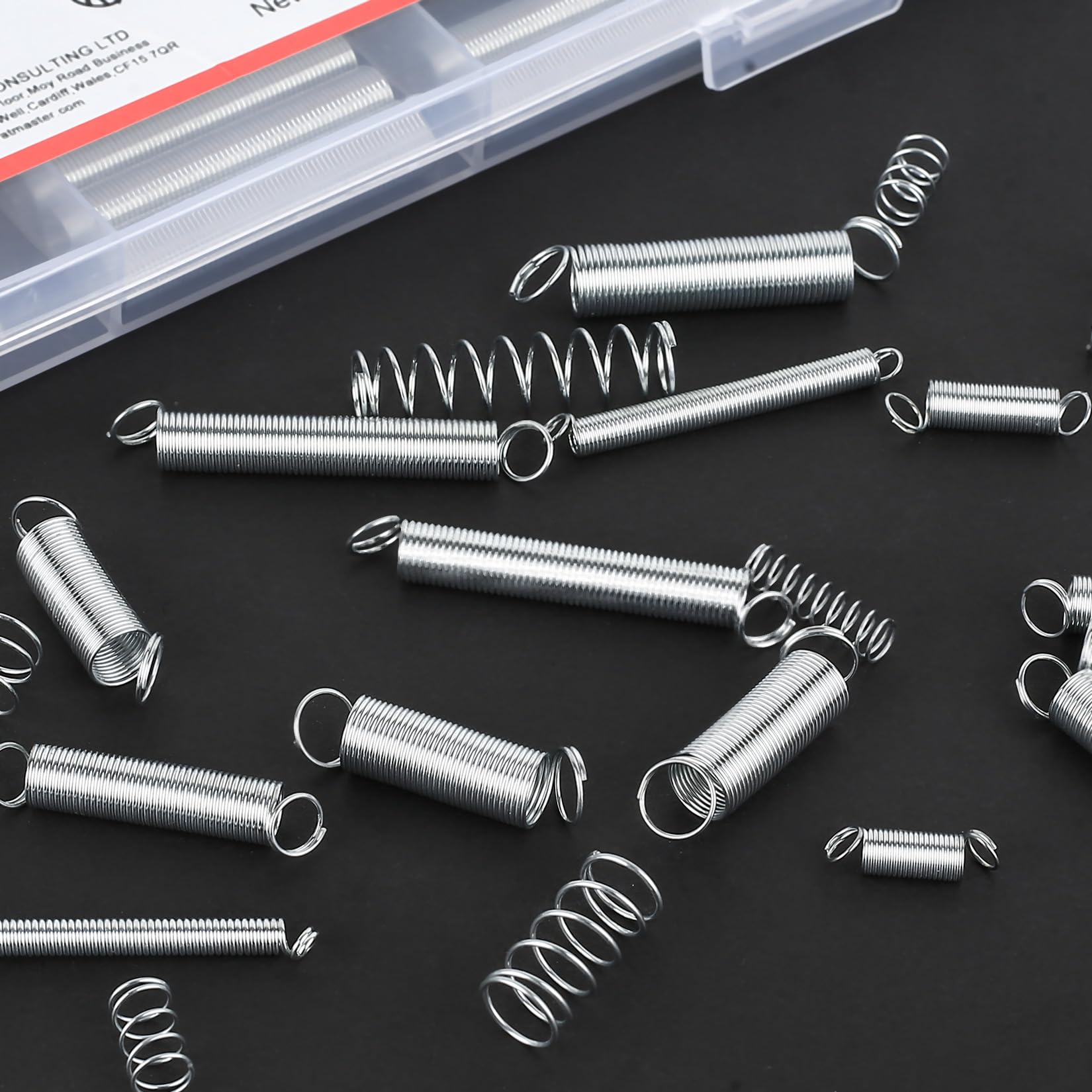 Kit De 210 Ressorts De Traction Et Compression – 20 Tailles, Acier à Ressort, Pour Bricolage Et Mécanique