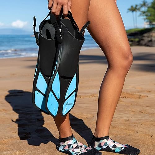 Miniatura 2 de Torpedo Snorkeling Fins - Dodger Blue