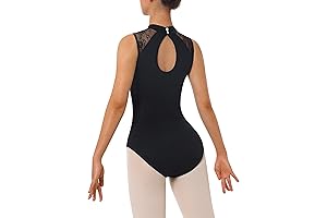Black Ballet Leotard for Women