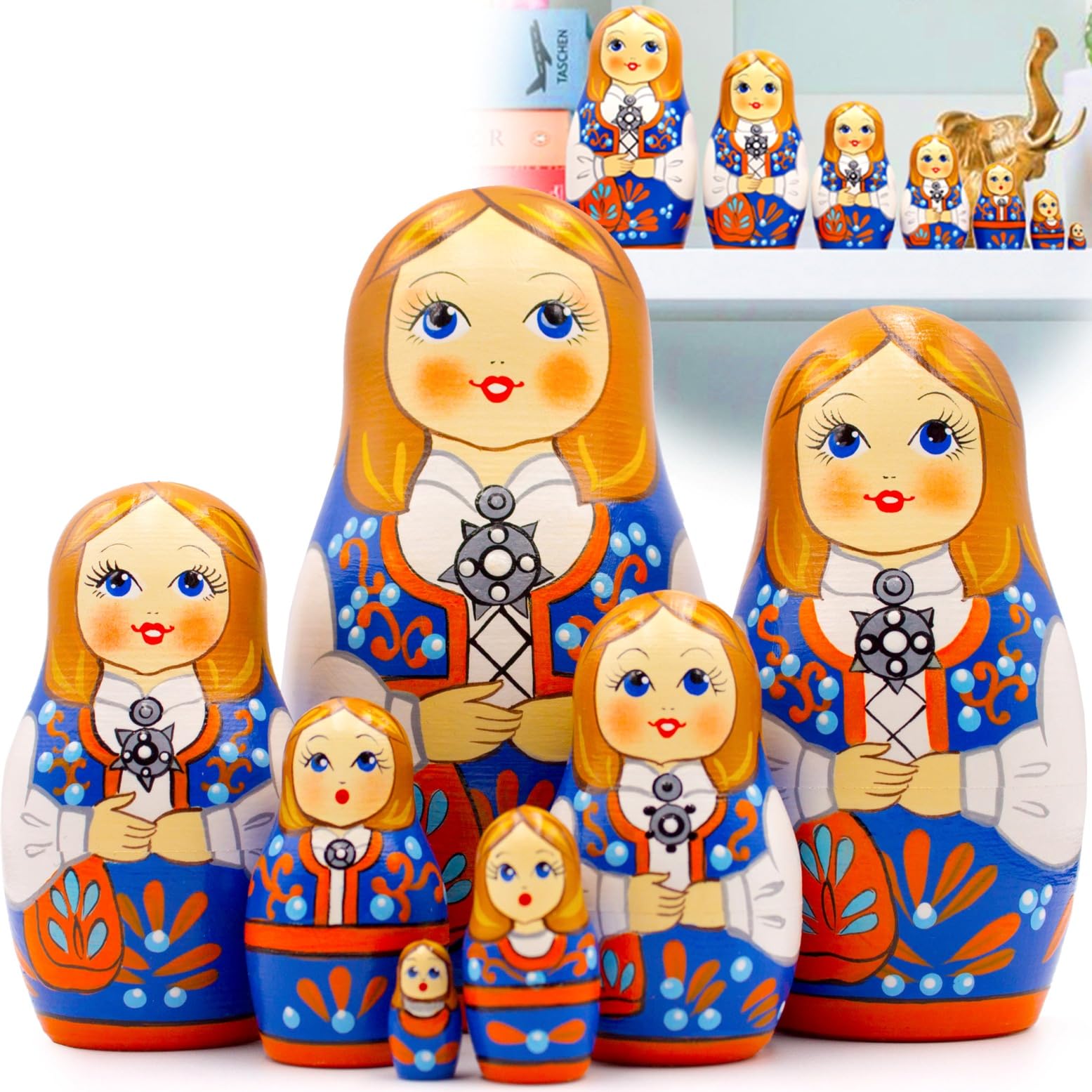 Amazon.com: AEVVV Nesting Dolls - Matryoshka Dolls Norwegian