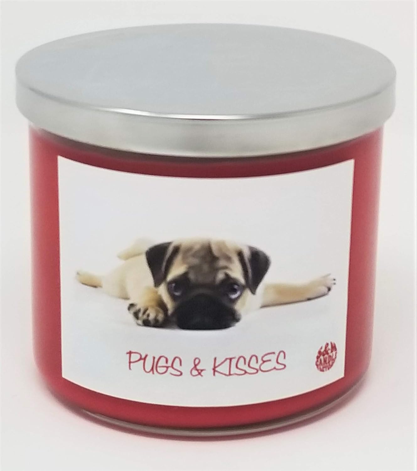 Clearance Priced Sugar Cookie Candle Pugs & Kisses