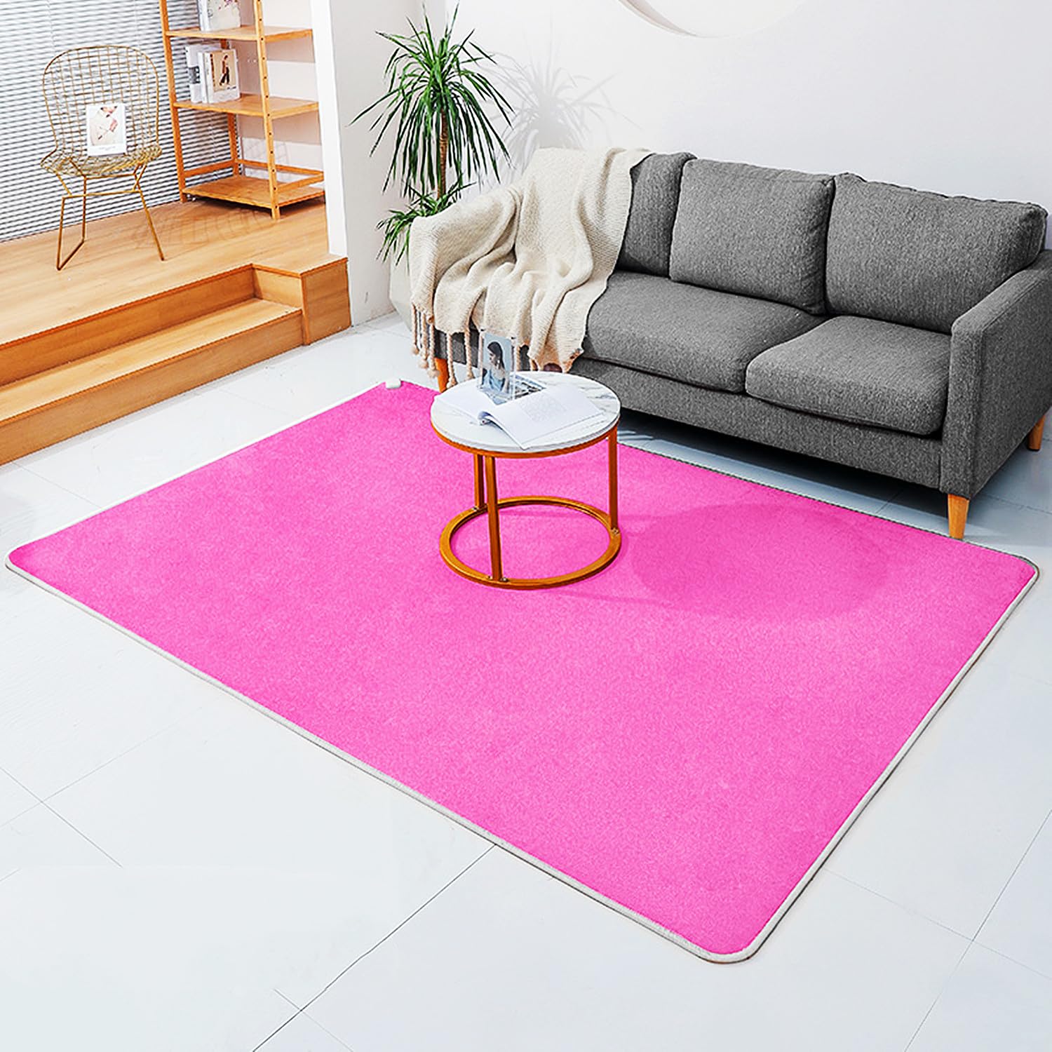Heated Floor Mats Graphene Electric Heating Carpet Coral Fleece Heated Area Rugs Electric Heating Pad Floor Heater Under