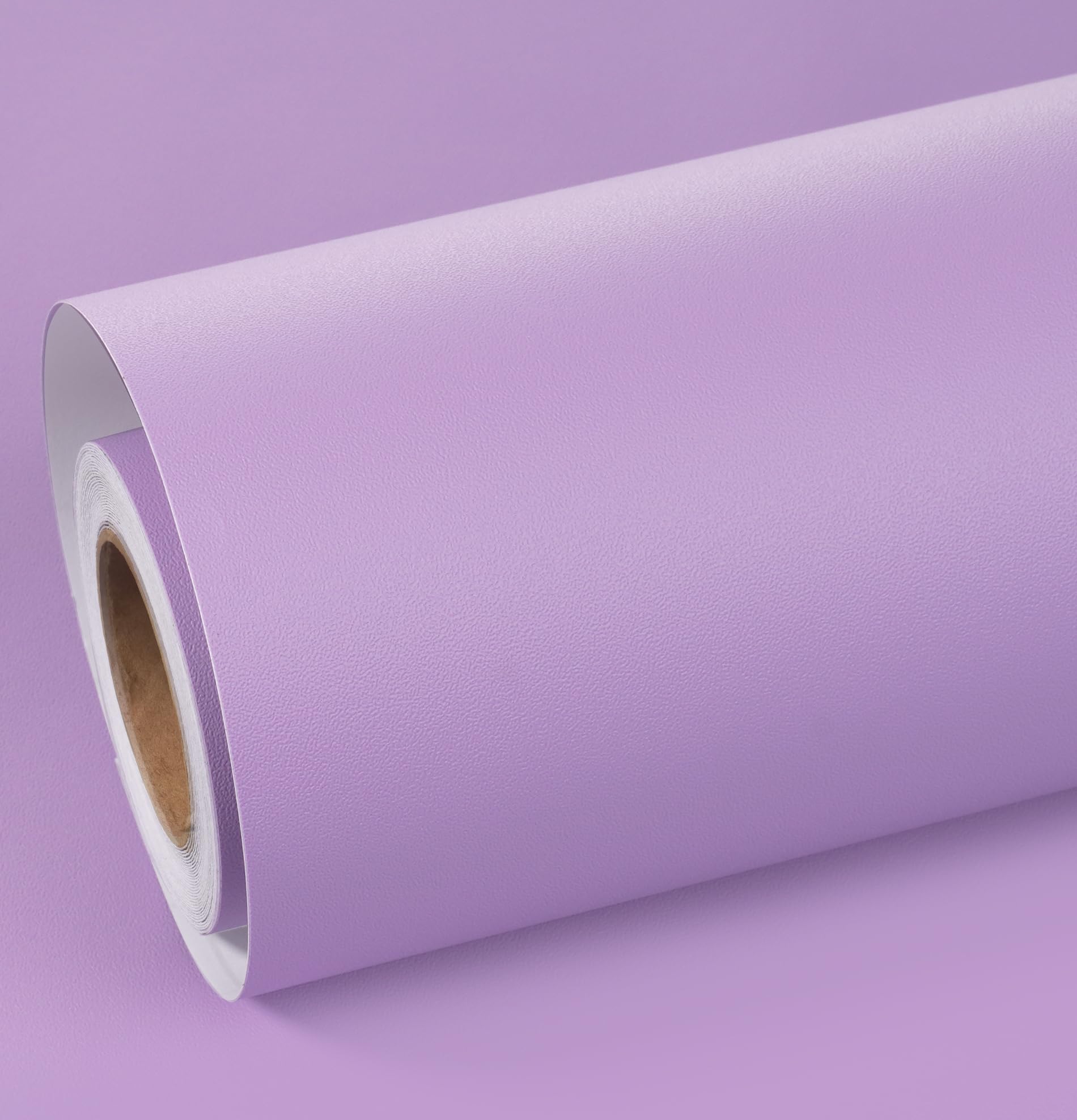 ReWallpaper Tapete Selbstklebend Lila Klebefolie Möbel Kinder Mädchen Möbelfolie Selbstklebend für Tisch Küchenfolie Schränke Matt Wandtapete Schlafzimmer Lila Dekorfolie Rolle 40cmx3m