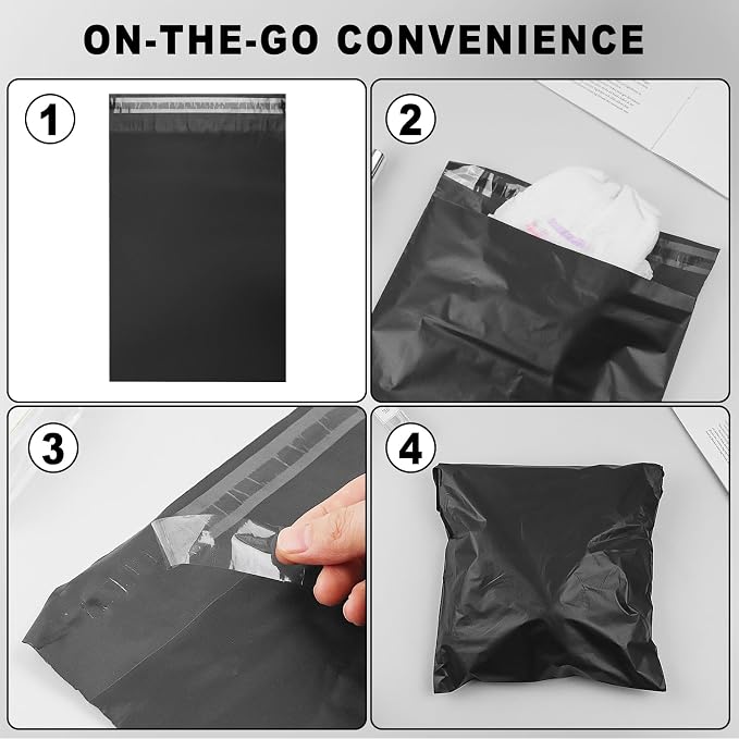 100 bolsas negras desechables para pañales de adulto miniatura 5