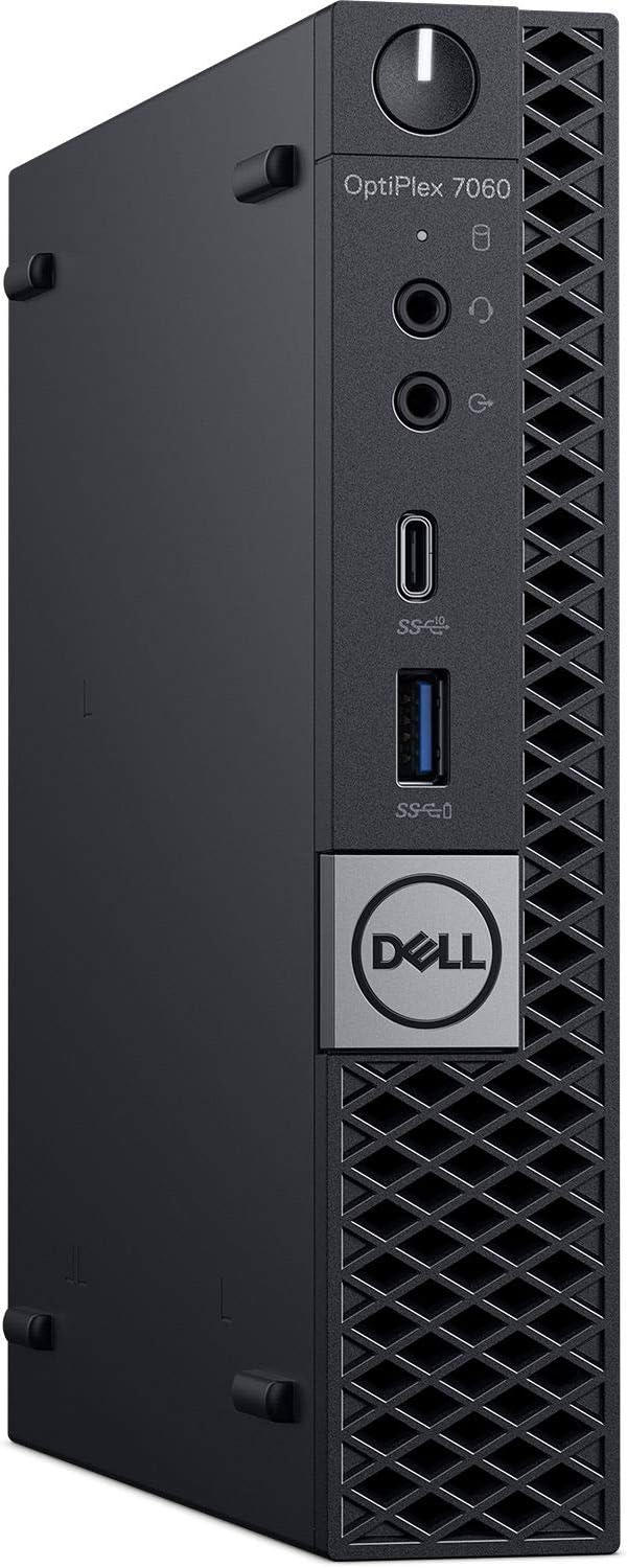 (Newest Model) Dell Optiplex 7060 Micro Factor Desktop Computer Intel Core i5-8600T 16GB DDR4 256 GB SSD Windows 10 Pro