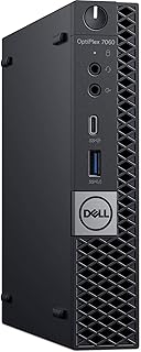 Dell OptiPlex 7060-MICRO, Core i7-8700T 2.4GHz, 16GB RAM, 256GB M.2-NVMe, Windows 11 Pro 64Bit, (Renewed)