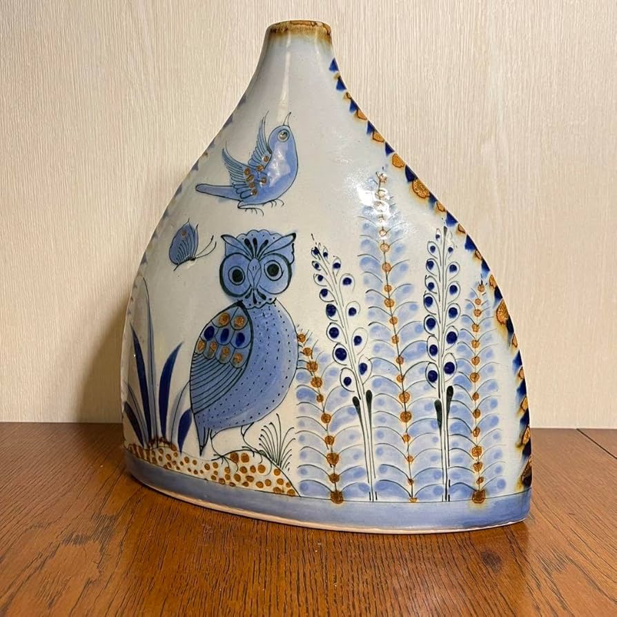 Amazon.co.jp: ヴィンテージ フラワーベース メキシコ製 トナラ焼 陶器