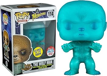 Funko Pop! Movies #114 Universal Monsters The Wolf Man Flocked