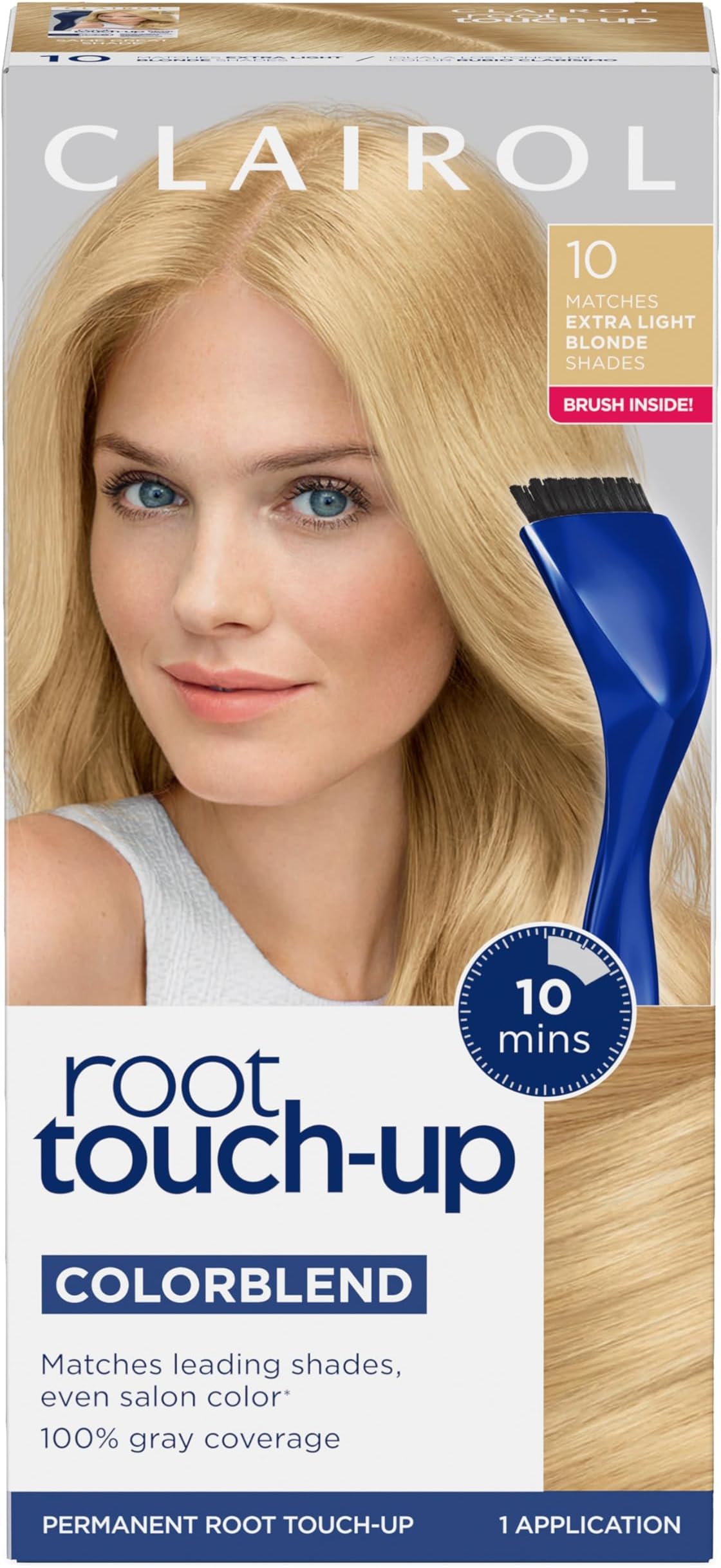 Nice 'n Easy Root Touch-Up 8G Matches Extra Light Blonde Shades 1 Kit, (Pack of 2) (PACKAGING MAY VARY)