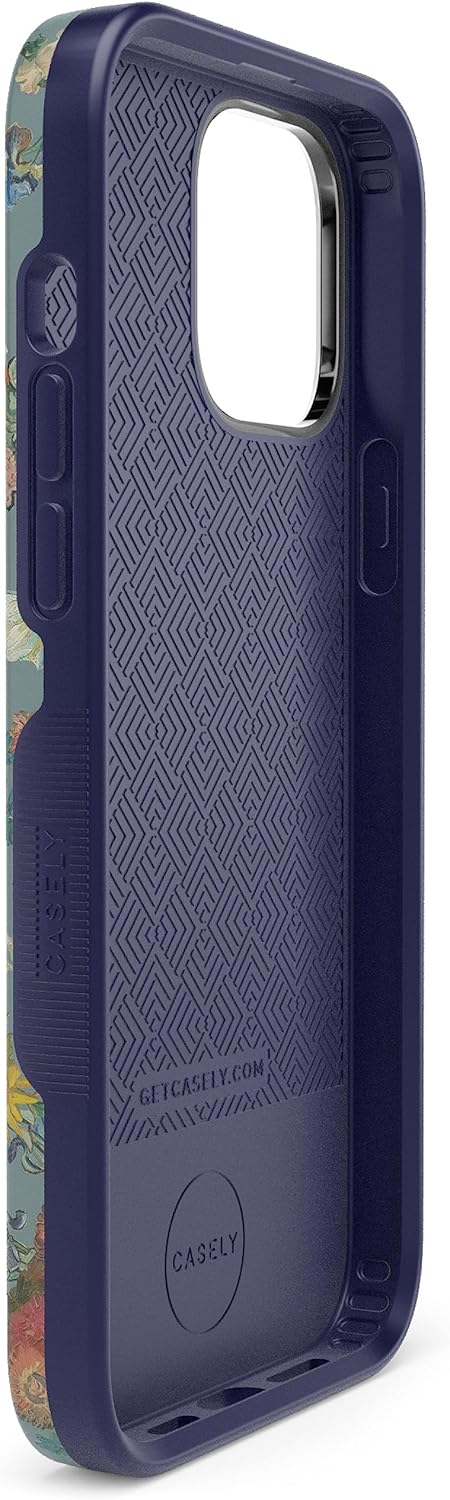 Casely iPhone 13 Pro Case | Van Gogh | Vincent's Flowers | Bold Protective Design | Compatible with MagSafe