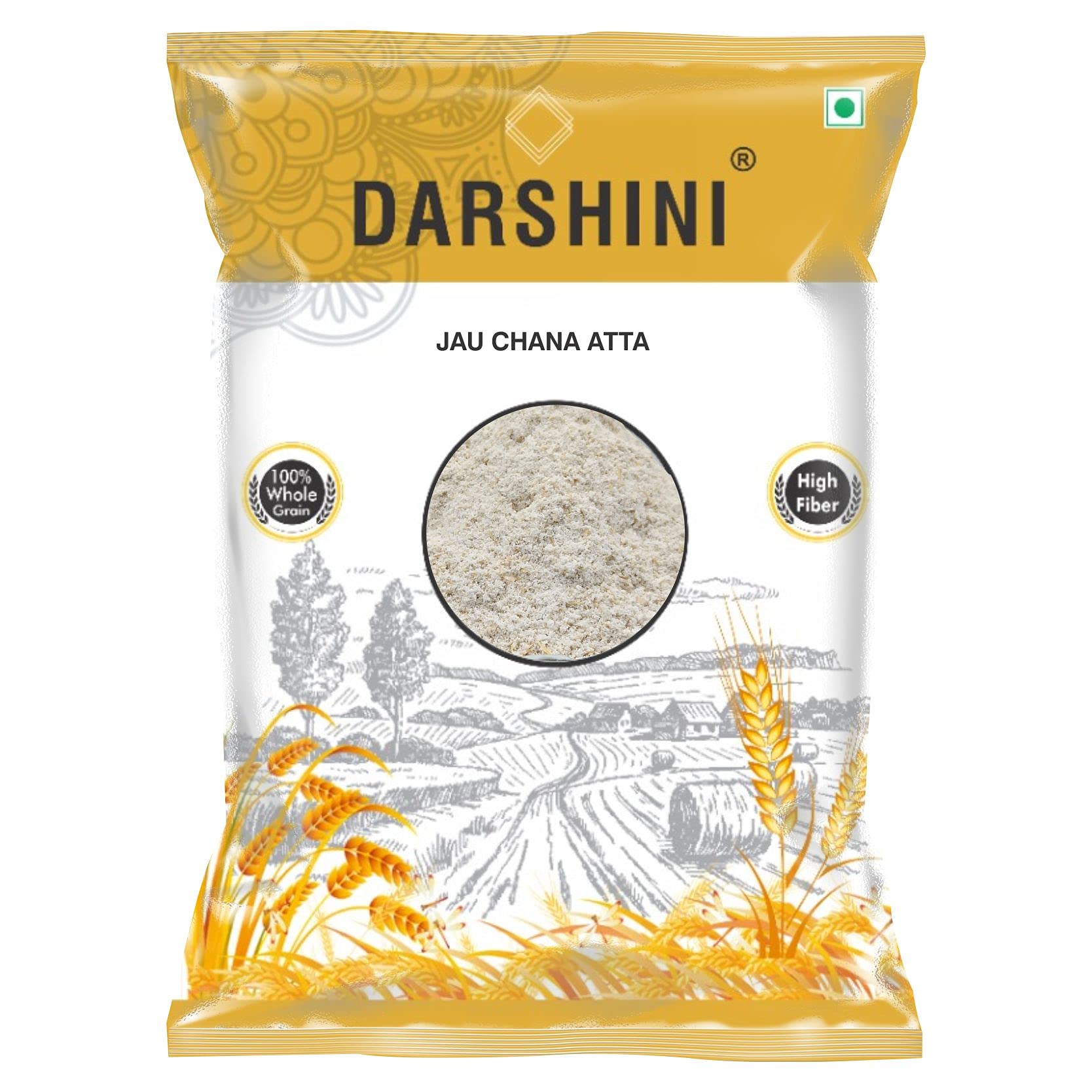Darshini Jau-Chana Atta (Barley- Black Chickpeas Flour) , 900 grams (Pack of 1) (B09G69CDKP) Amazon Price History, Amazon Price Tracker