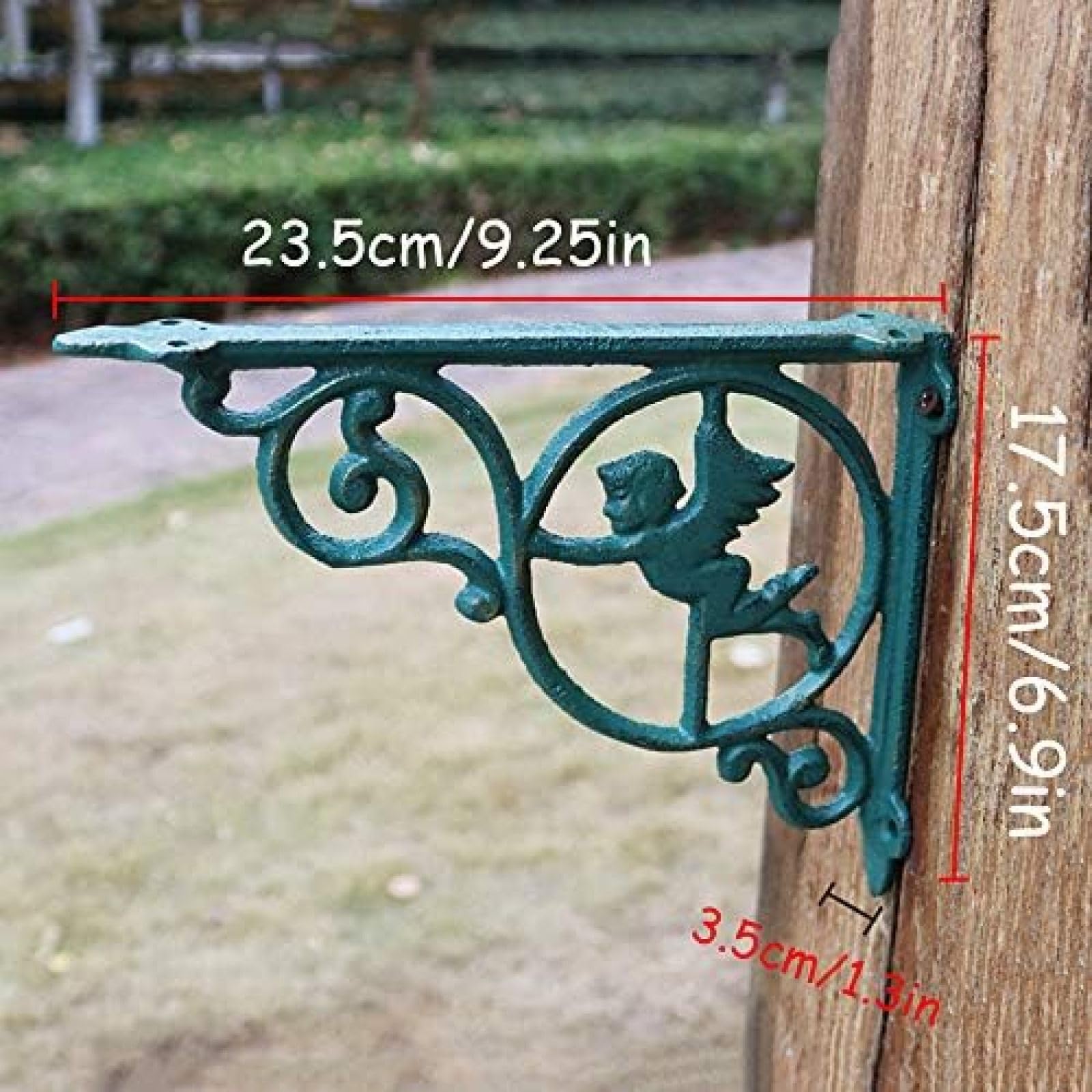 4 Pezzi Staffa Nascosta Mensole, Staffe Supporto Mensola Invisibile, Staffa Mensola Galleggiante - Foto 4