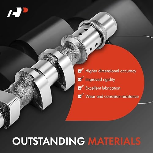 Miniatura 4 de A-Premium Árbol de levas del motor de admisión y escape compatible con Chevrolet Aveo 2009 1.6L, Aveo5 2009 1.6L y Pontiac G3 2009 1.6L 2-PC Set