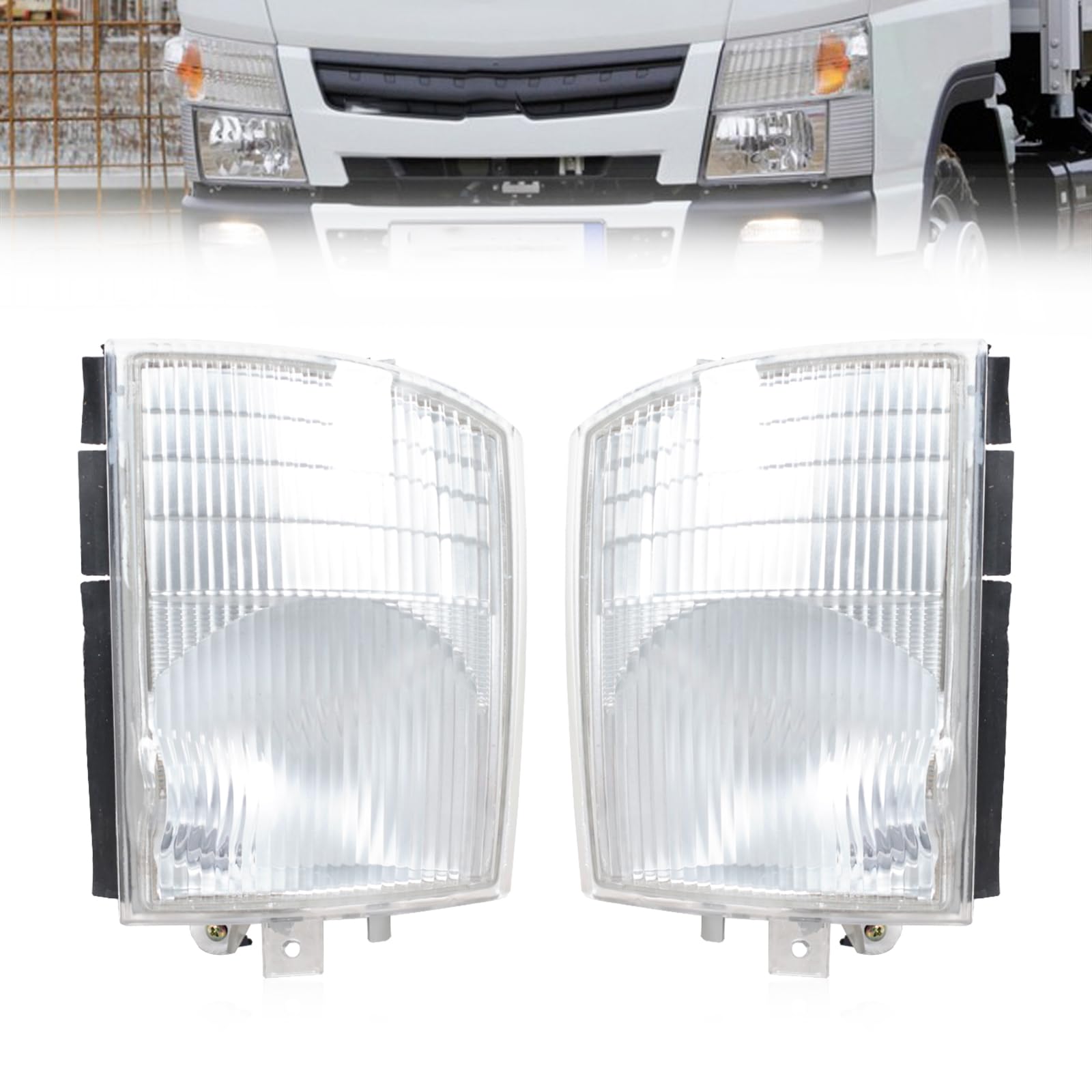 Światło narożne do Mitsubishi Canter Fuso FE 7/8 2005-2011 lampa kierunkowskazu 214-1566 214-1566RWA lewa