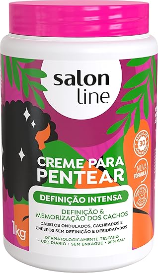 Amazon Com Linha Tratamento Creme Para Pentear Salon Line Definicao Intensa 1000 Gr Salon Line Treatment Combing Cream Collection Intense Definition Net 35 27 Oz Beauty Personal Care