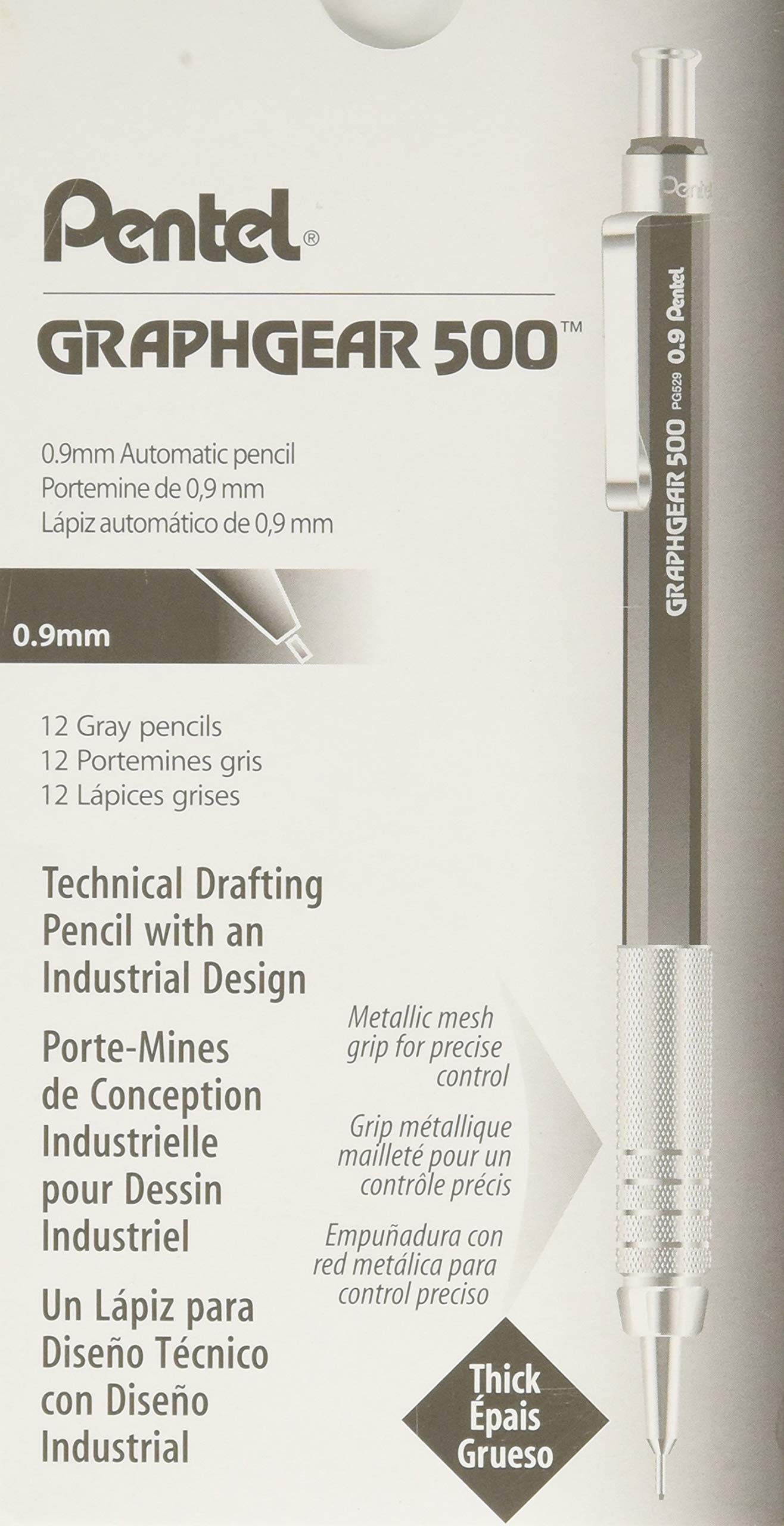 Pentel - Portaminas calibrado. - Pack de 12