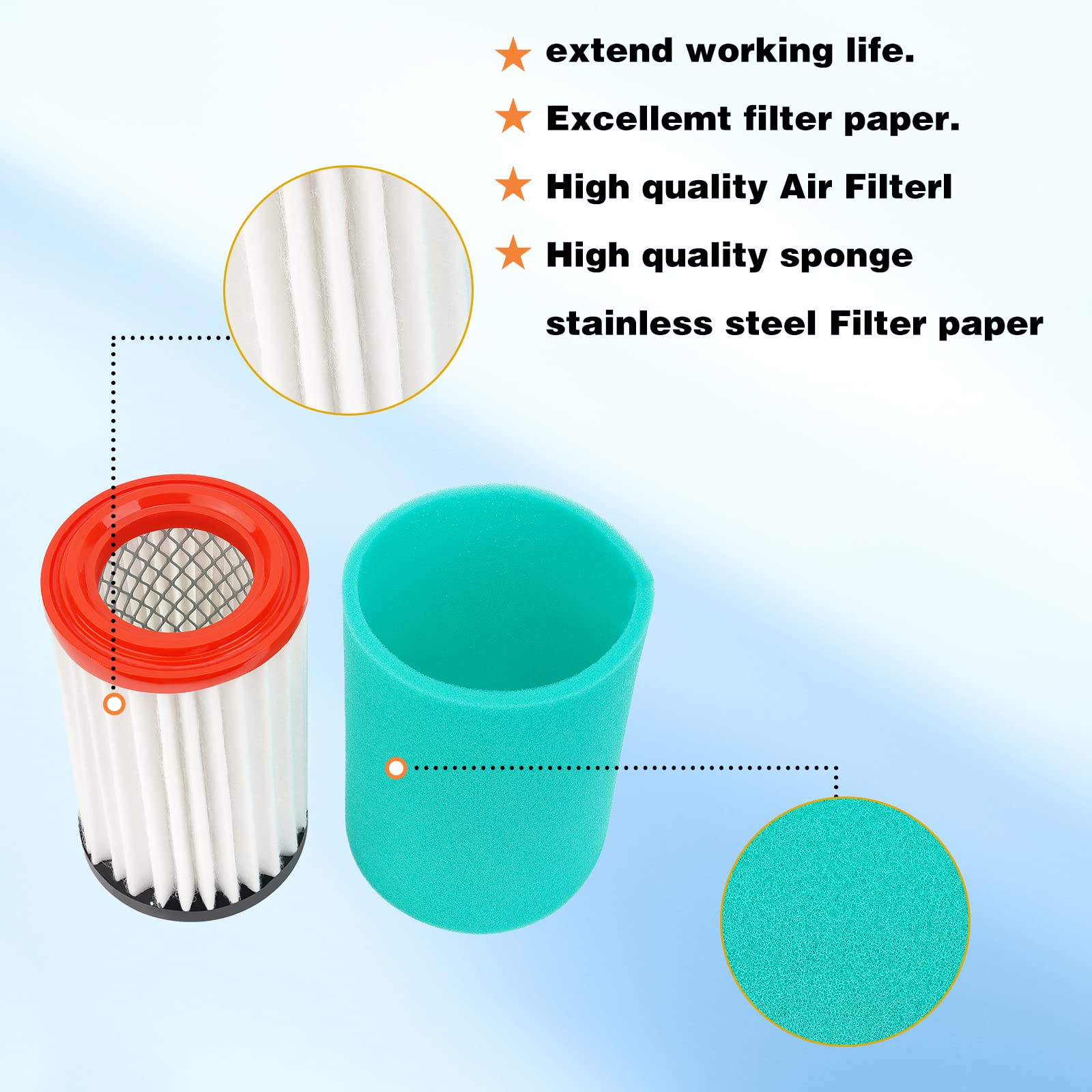 AHL Filtres à Air 1P0 E4450 00 00 4XE E4450 00 00 Compatible