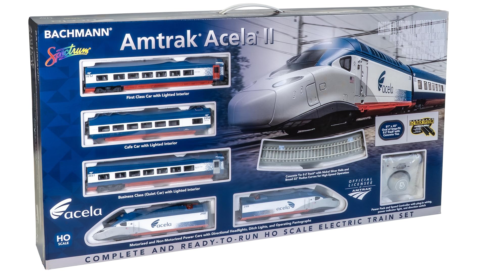 Amazon.co.jp: Bachmann Trains - Amtrak ACELA II - すぐに走れる電車