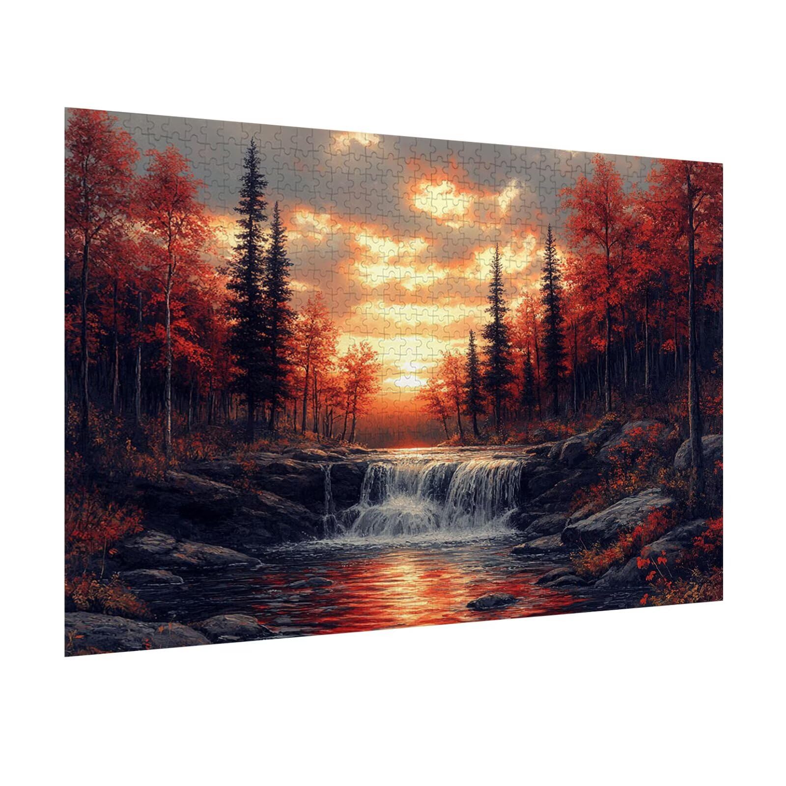 1500 sztuk puzzli dla dorosłych las wymagające gry logiczne, n-733