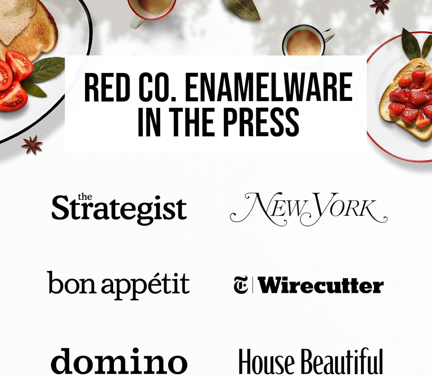 Red Co. 16-Piece Enamelware Metal Dinnerware Set for 4, Solid White/Teal Rim - Image 9